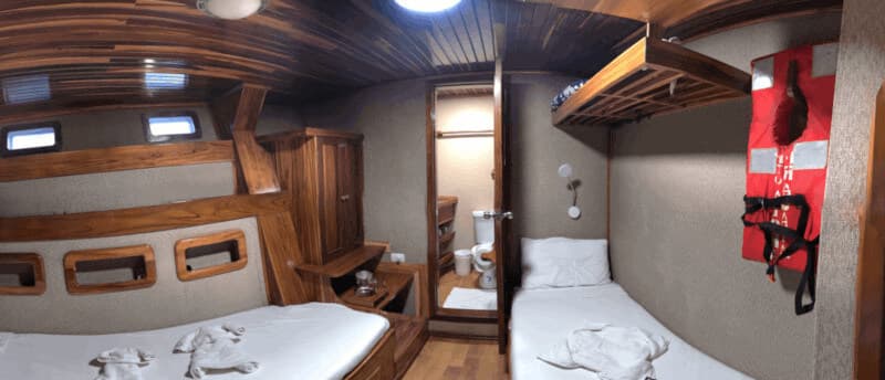 Lower deck Cabin