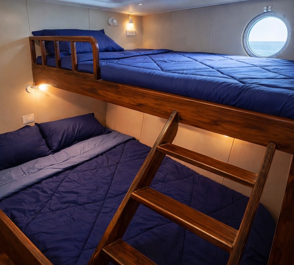 Bunk beds cabin